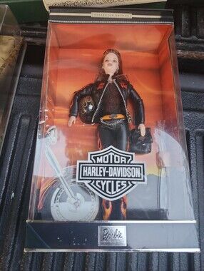 Barbie Black Box with White Label and Red Logo